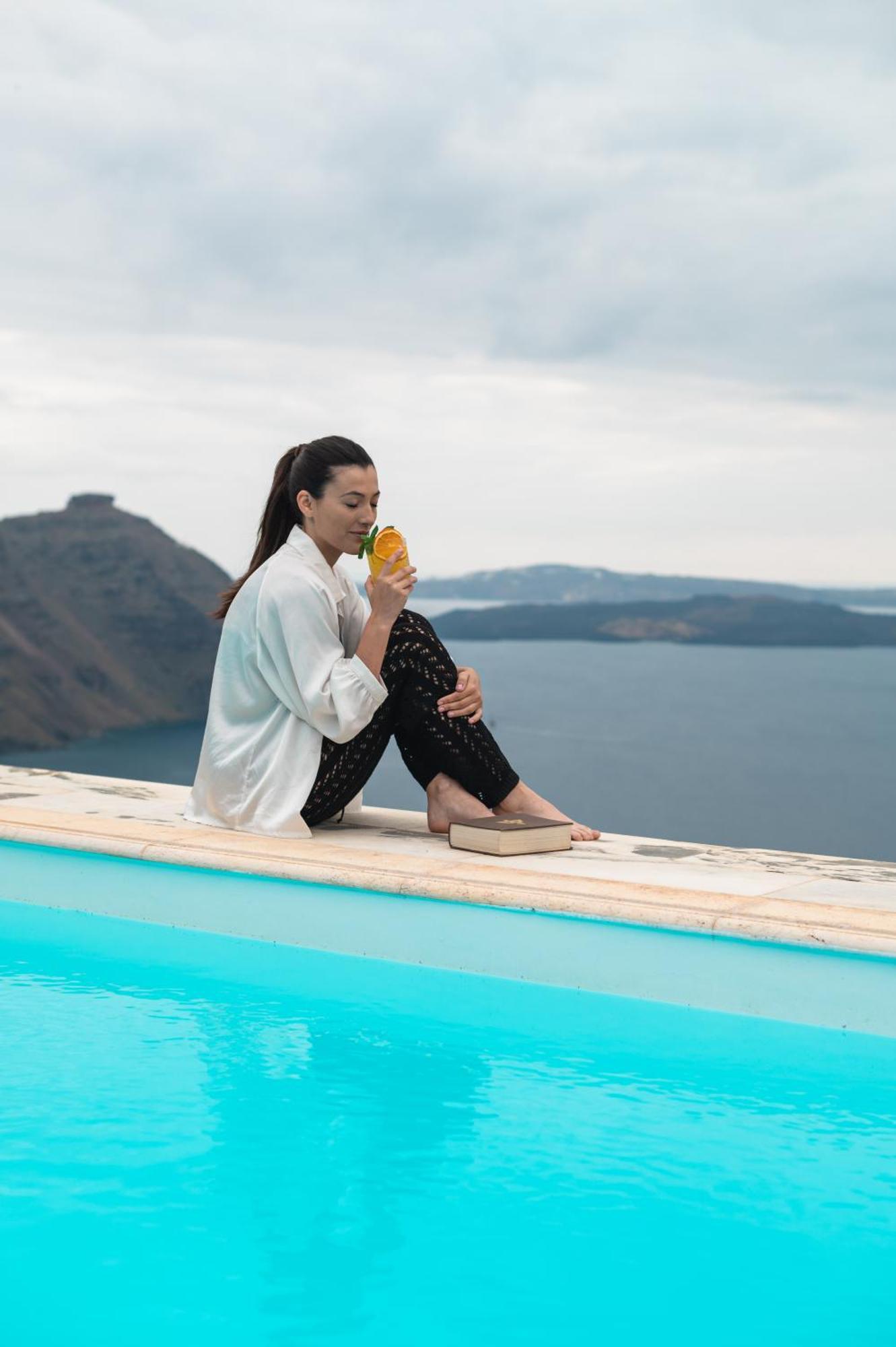 Csky Villas Imerovigli  Bagian luar foto